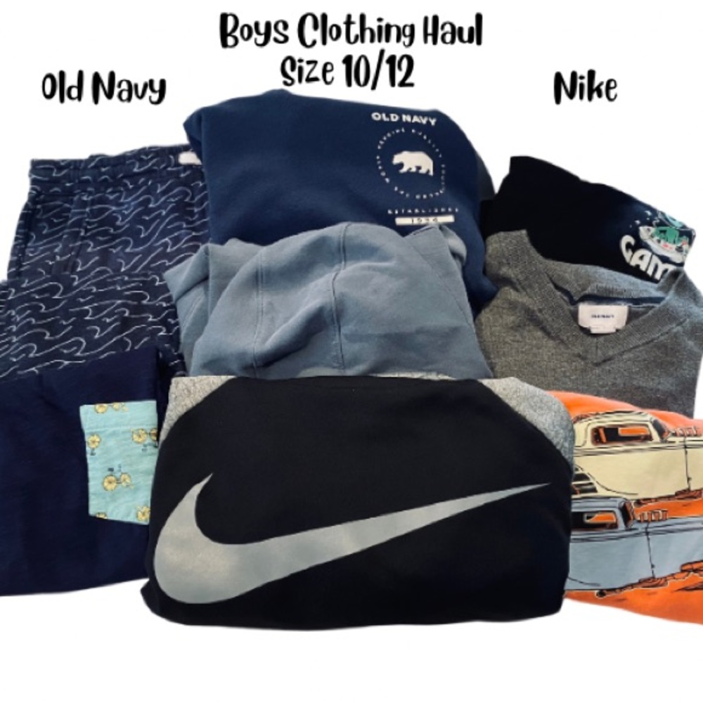 Boys Clothing Bundle  (Size 10/12) + Free Shirt!